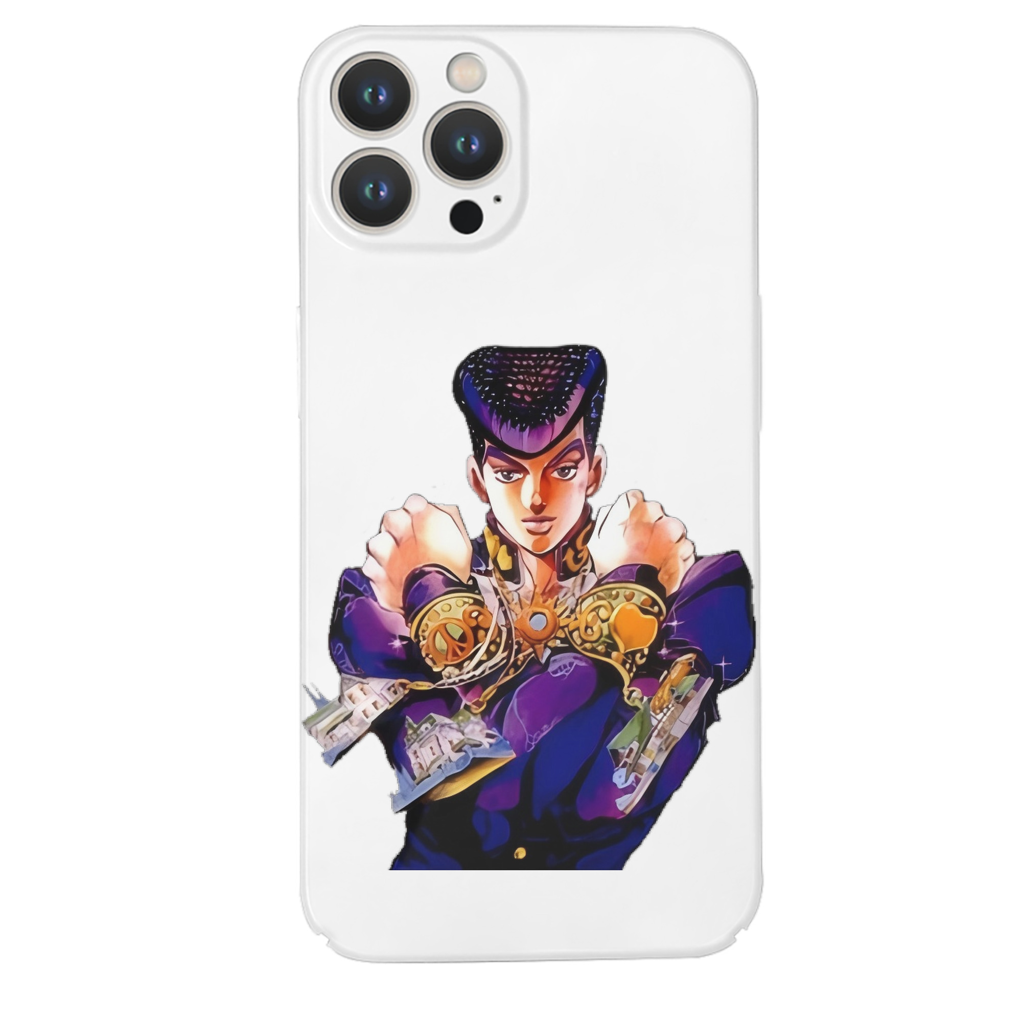 （画像用） ジョジョの奇妙な冒険 ひがしかた じょうすけ JoJo's Bizarre Adventure Higashikata Josuke 【iPhone 14シリーズ対応】ハードケース